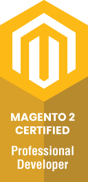 Magento 2 certified professional developer.